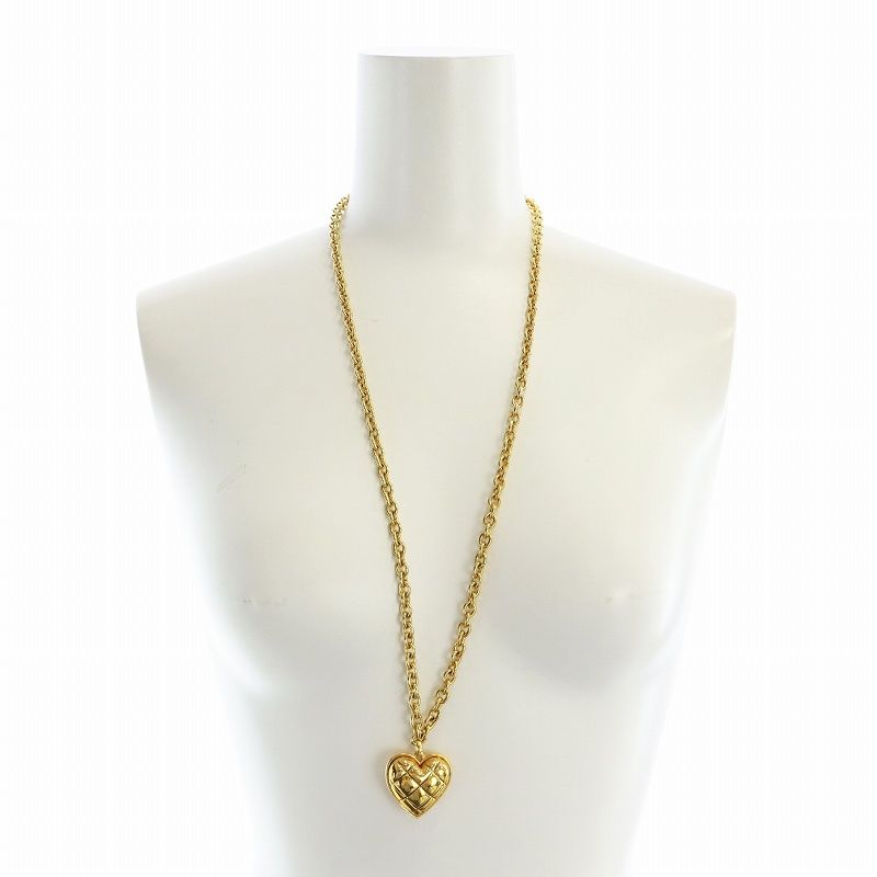 ソニアリキエル　ハート　ネックレス　ゴールド　付属品なし ソニアリキエル SONIA RYKIEL ネックレス アクセサリー