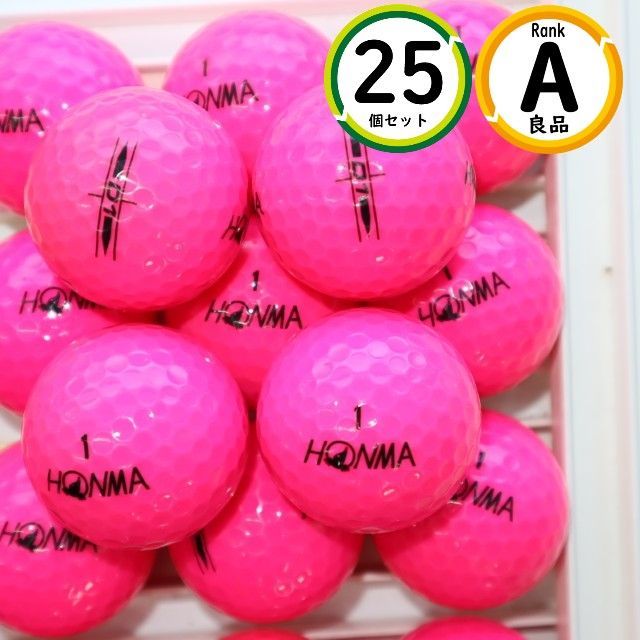 ホンマ　ゴルフボール　5ダース　ピンク　新品 ブリヂストン PHYZ(ファイズ)ボール5ダース(60球入り)パール