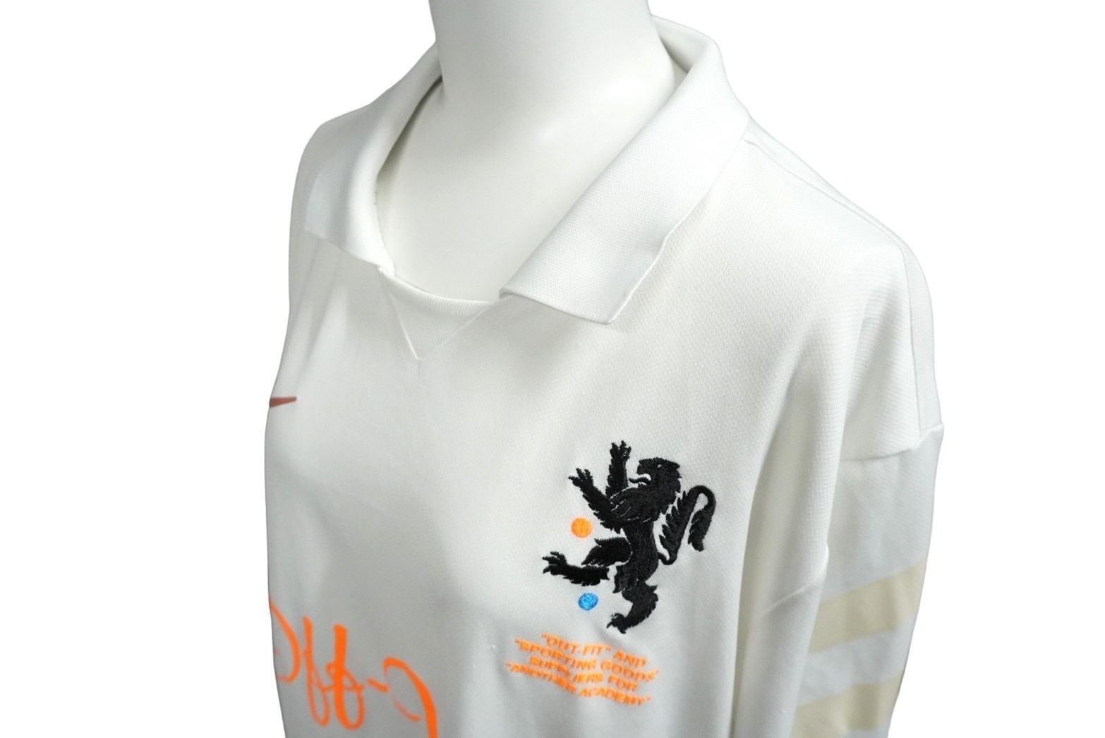 オフホワイト OFF-WHITE × ナイキ NIKE FB JERSEY AWAY AO1217-010 チェッカー柄アウェイサッカージャージー長袖カットソー  の買取価格実績 | ブランド買取のRINKAN