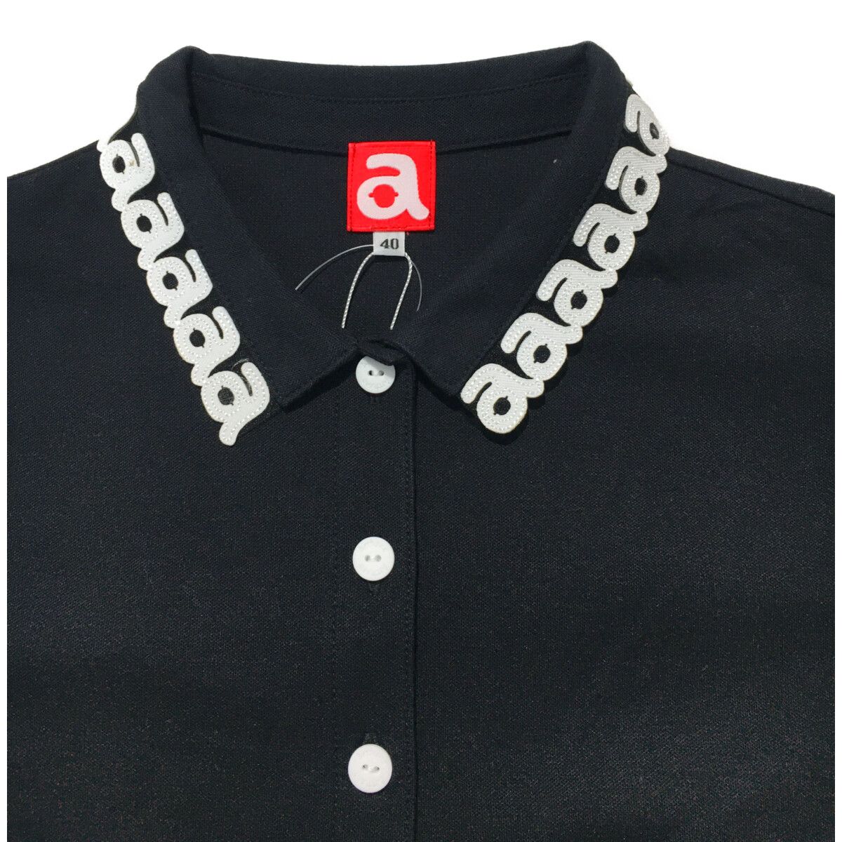 archivio ポロシャツ 40・L 未使用品 レディース アルチビオ archivio 半袖ポロシャツ 40(L