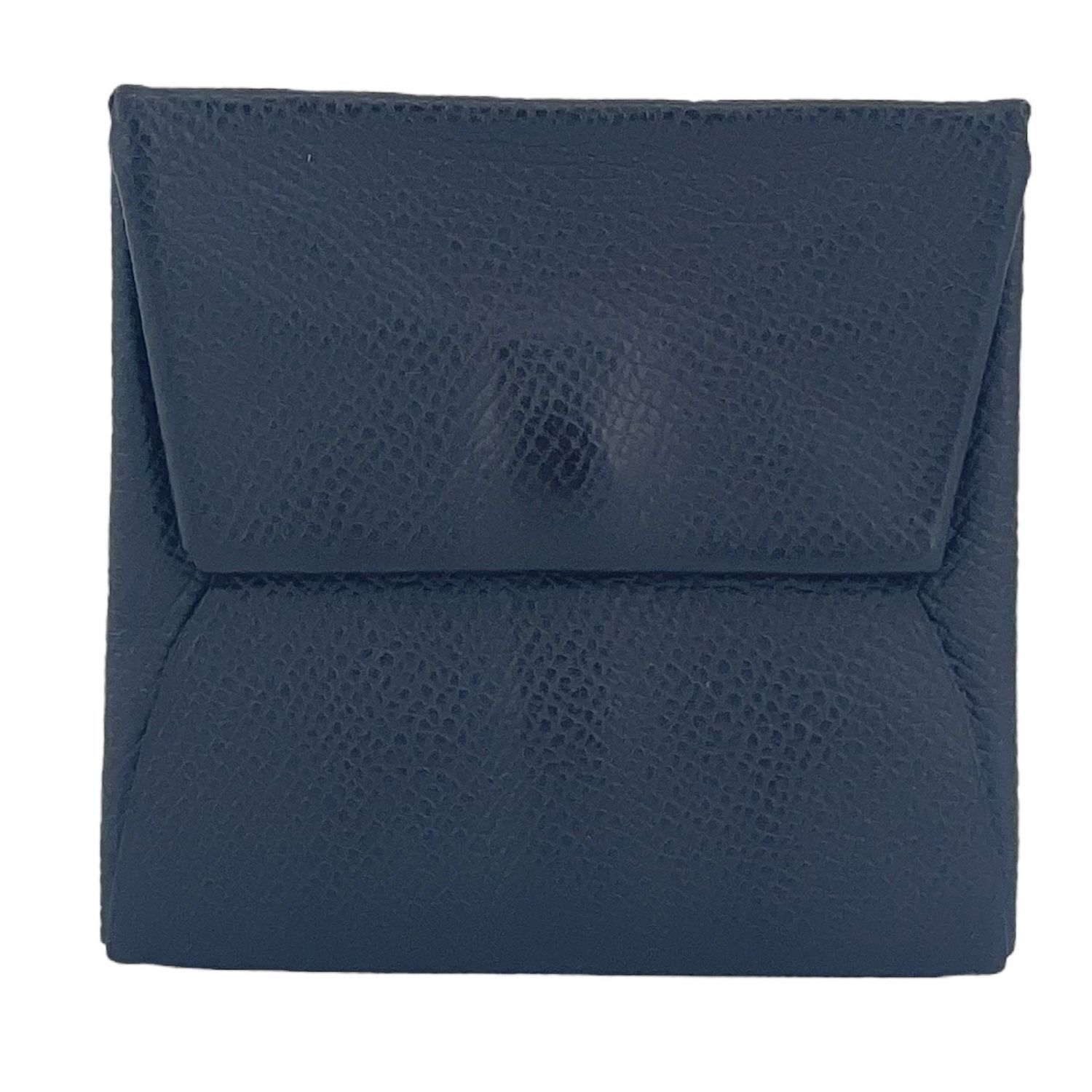 HERMES エルメス エルメバスティア ヴォーエプソン Y刻印 2020年 ブラック コインケース メンズ 24013336 KJ