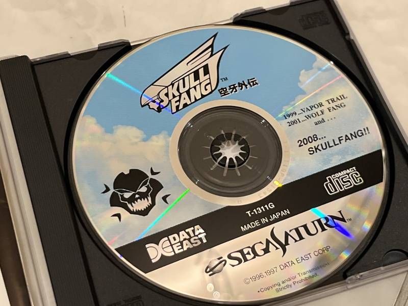 セガサターン スカルファング 空牙外伝 ソフト T-1311G ゲームソフト 読み込み 済み UP786_INFO