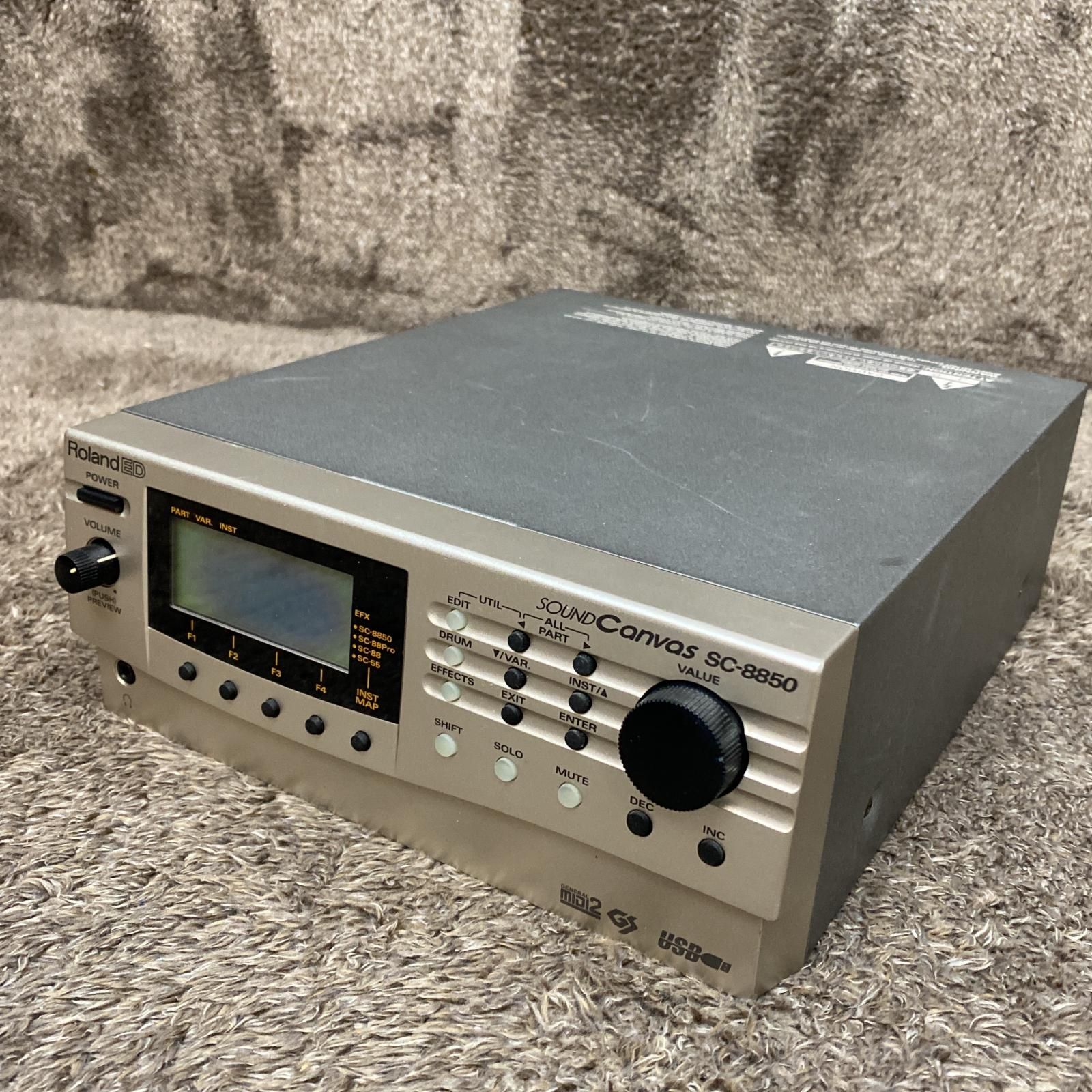 尾張小牧店 楽器 Roland | ローランド キーボード シンセサイザー SOUND Canvas SC-8850 478