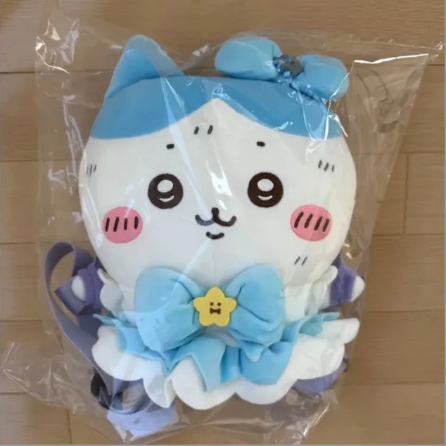 【可愛いお顔】超まじかるちいかわ また捕まった ハチワレ ぬいぐるみリュック ①