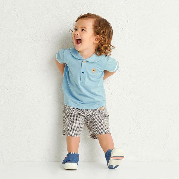 ミキハウス ホットビスケッツ mikihouse セーラーカラー 半袖 T