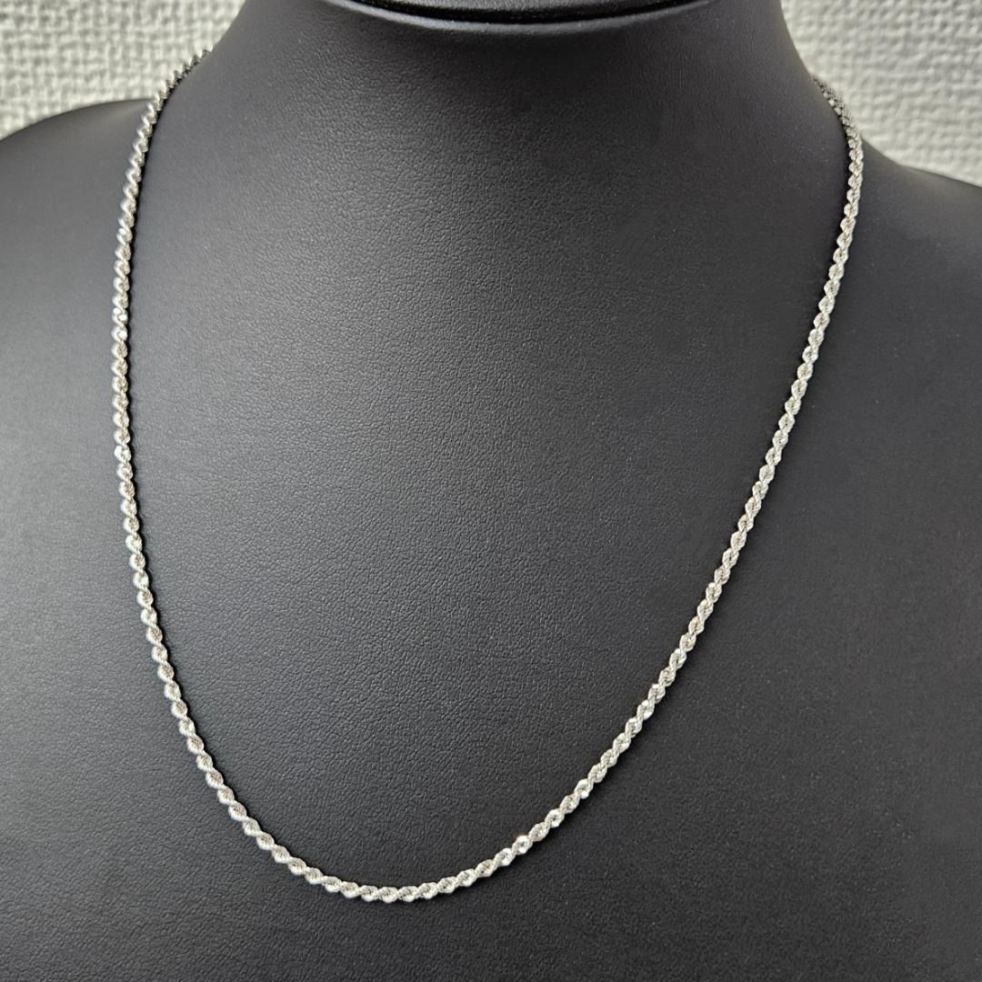2.2mm 50cm K18 wg ロープネックレス フリーアジャスター 【公式 2.2mm 50cm K18 wg ロープネックレス フリーアジャスター 【公式
