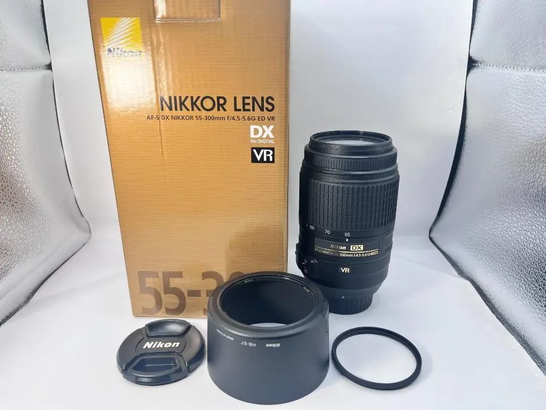 ニコンNikon AF-S DX 55-300mm VR 望遠レンズ Amazon | Nikon - AF-S DX NIKKOR 55-300mm f/4.5-5.6G ED VR 望遠