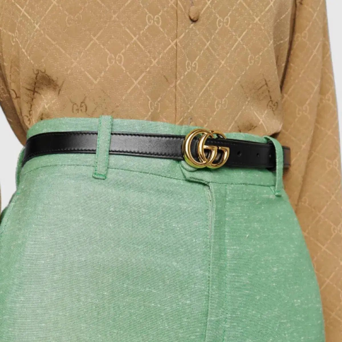 GUCCI グッチ マーモント ベルト 2 cm