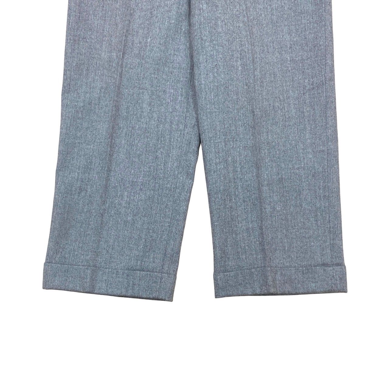 HERMES エルメス ウール パンツ サイズ40 ボトムス レディース グレー 28161 DECORATOM_COM_BR