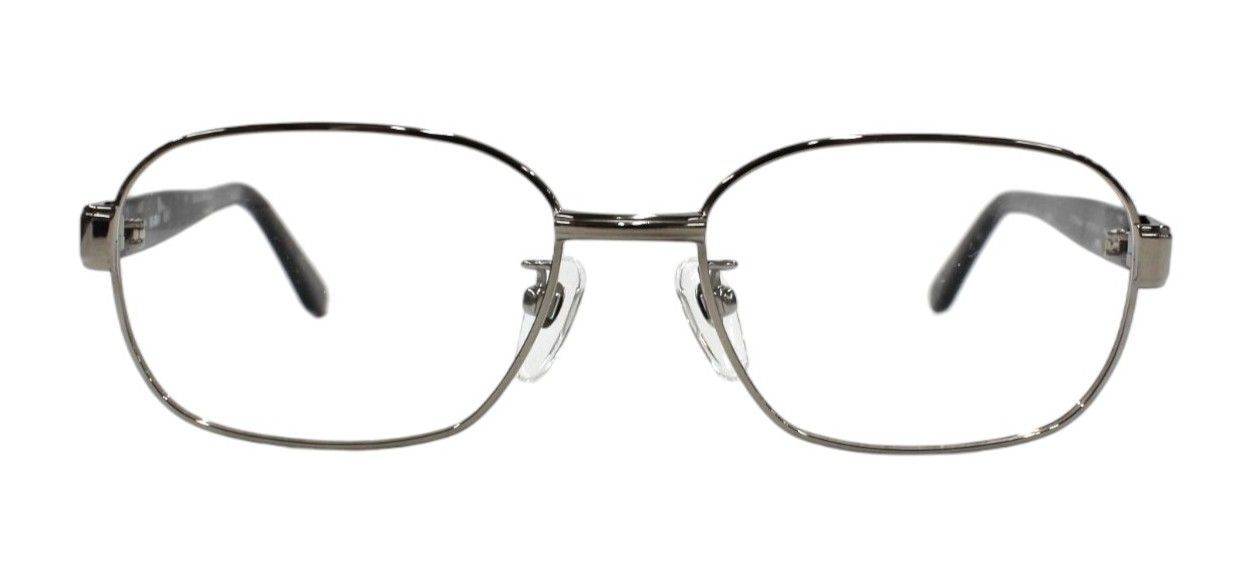 アイカフェ EYE CAFE PRADO 597 52size チタン スクエア フルリム メンズ レディース 伊達 度付き 老眼鏡 遠近両用 メガネ めがね 眼鏡 52□16