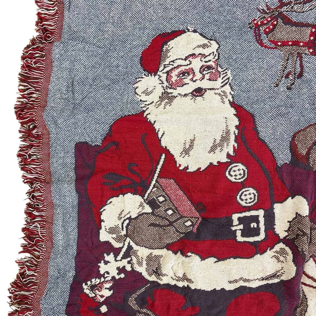 Sears】 vintageラグ カーペット サンタ クリスマス 2084 - メルカリ