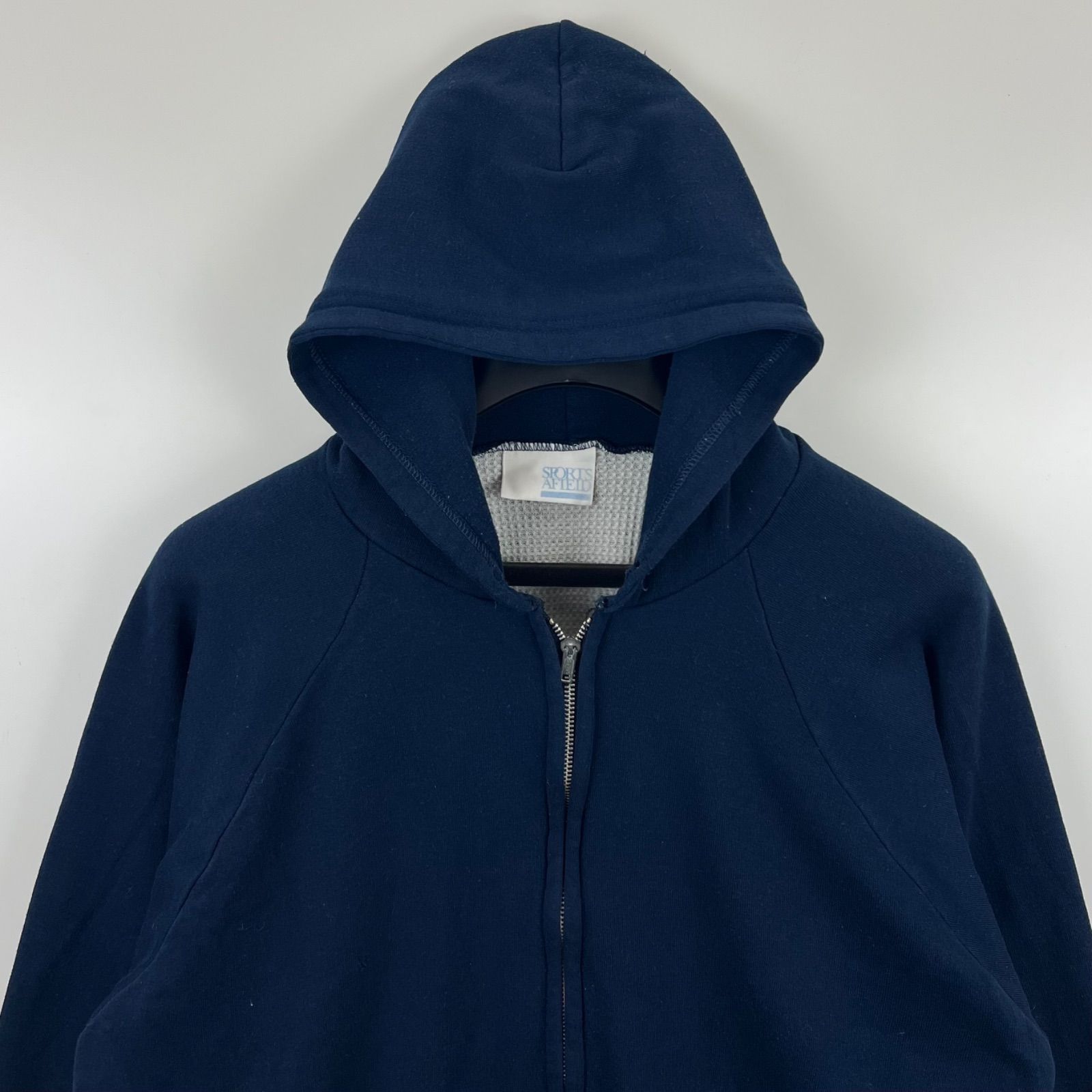 SPORTS AFIELD 70s USA VTG double face zip hoodie L スポーツア