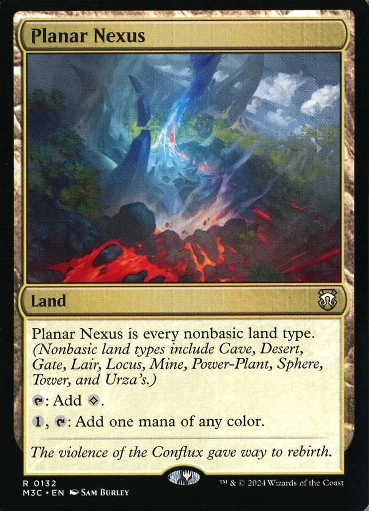 MTG 次元の結節点/Planar Nexus英語版 4枚セット 中古】マジックザギャザリング 0132[R]：【M3C】Planar Nexus