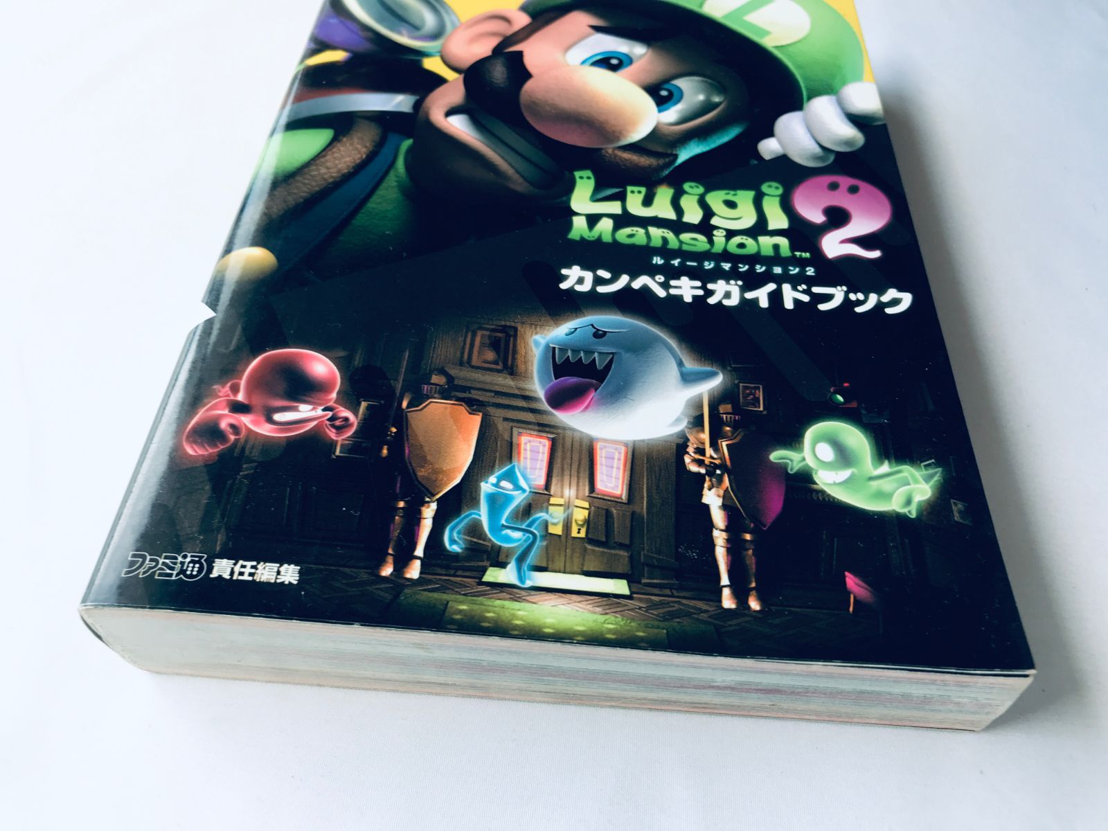 ルイージマンション2 カンペキガイドブック 3DS Switch 攻略本 初版 