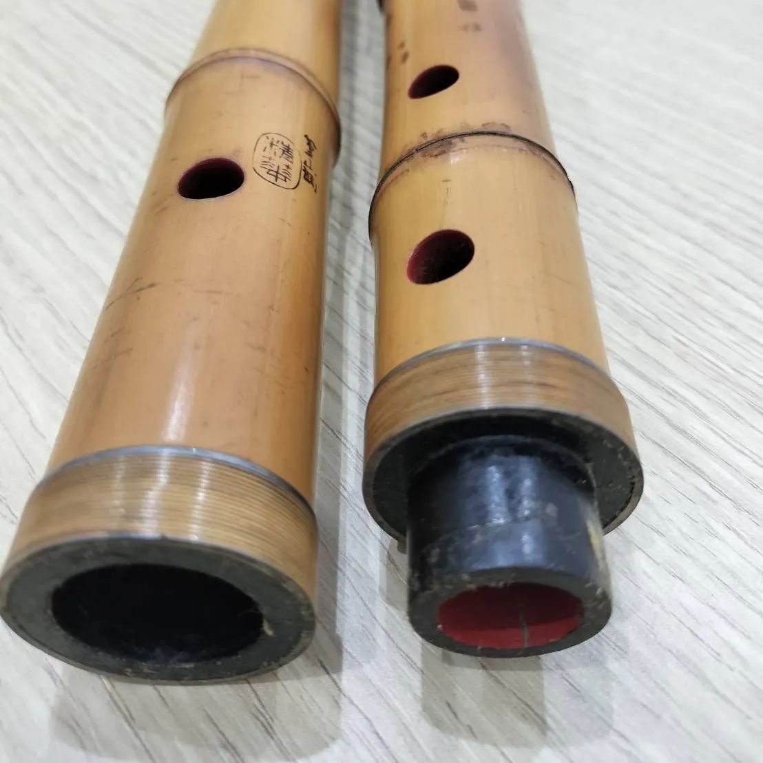 尺八039】在銘：精華 北原精華堂 都山流 長さ65cm / 時代