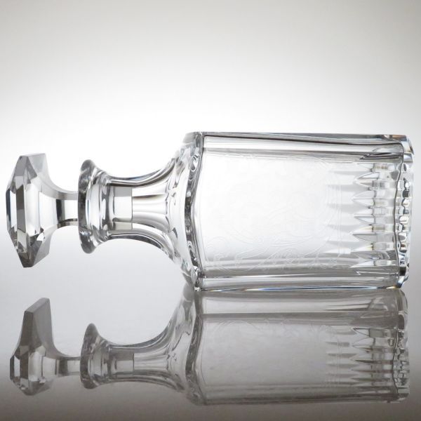 バカラ　クリスタル　ガラス　デキャンタ フランス 1900年代初頭 クリスタルガラス Baccarat バカラ