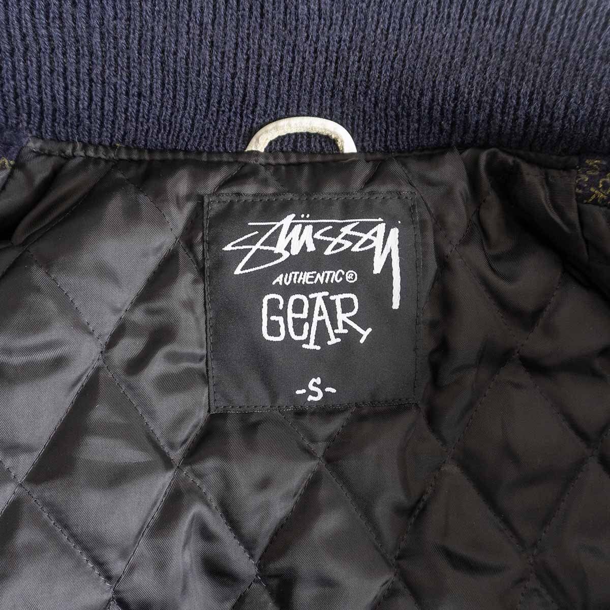 希少】STUSSY【25th WORLD TOUR スタジャン】S オールド ステューシー ...