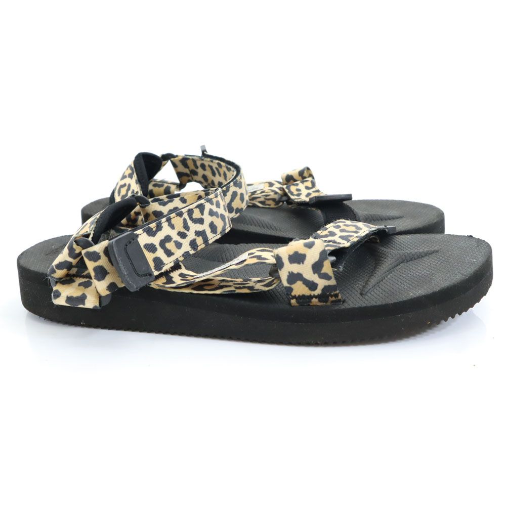 スイコック レオパード ハラコ サンダル suicoke （スイコック 