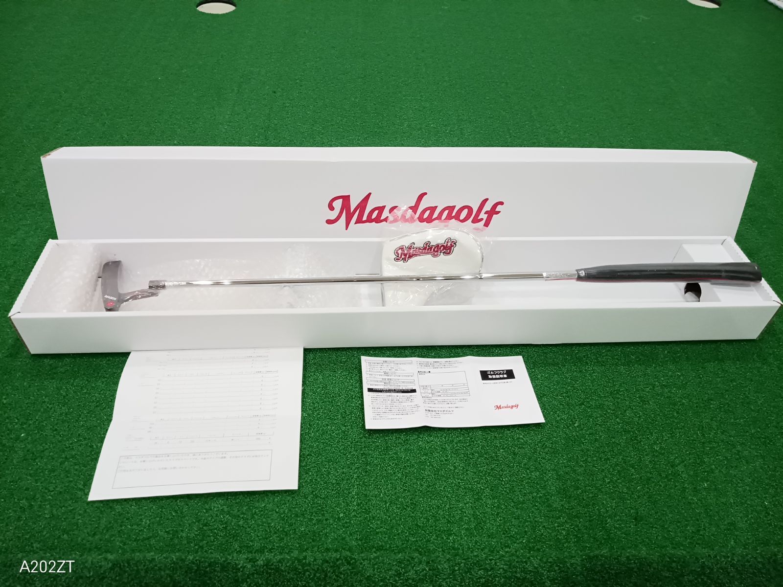新品】化粧箱入り マスダゴルフ STUDIO-1 パター 銅メッキ 34インチ 