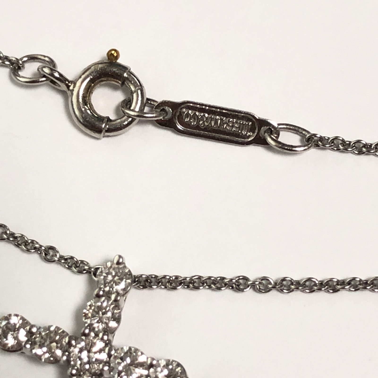 Tiffany＆Co. ティファニー スモールクロス ネックレス