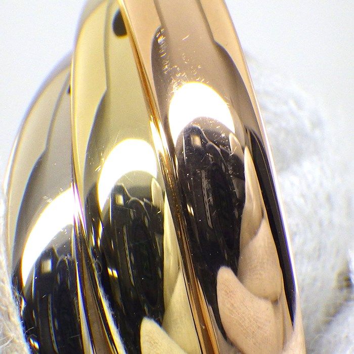 カルティエ Cartier リング トリニティ スリーカラー K18PG K18WG  