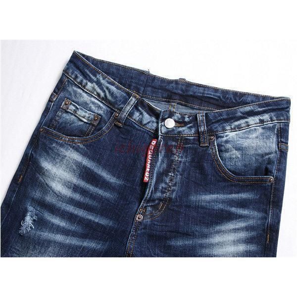 デニムパンツ ダメージ加工ジーンズ メンズ ダメージ加工