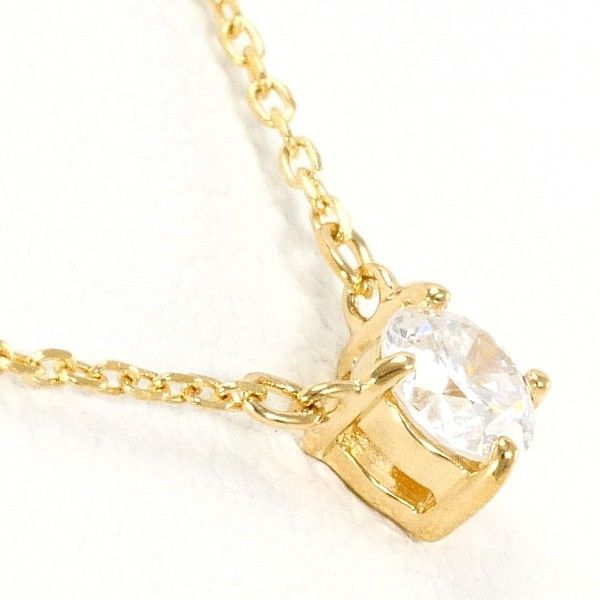 K18YG ネックレス necklace ダイヤ 0.11 総重量約0.9g 約40cm K18YG ネックレス necklace ダイヤ 0.11 総重量約0.9g 約40cm