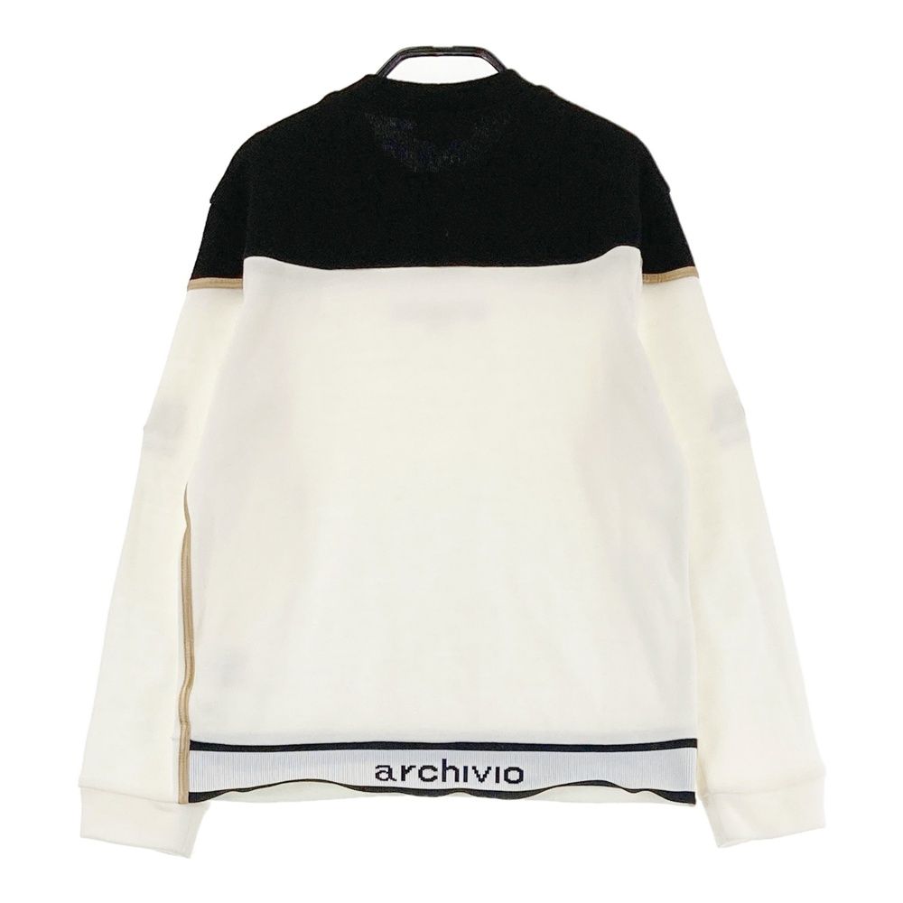 サイズ：38 ARCHIVIO アルチビオ ニットセーター ホワイト系