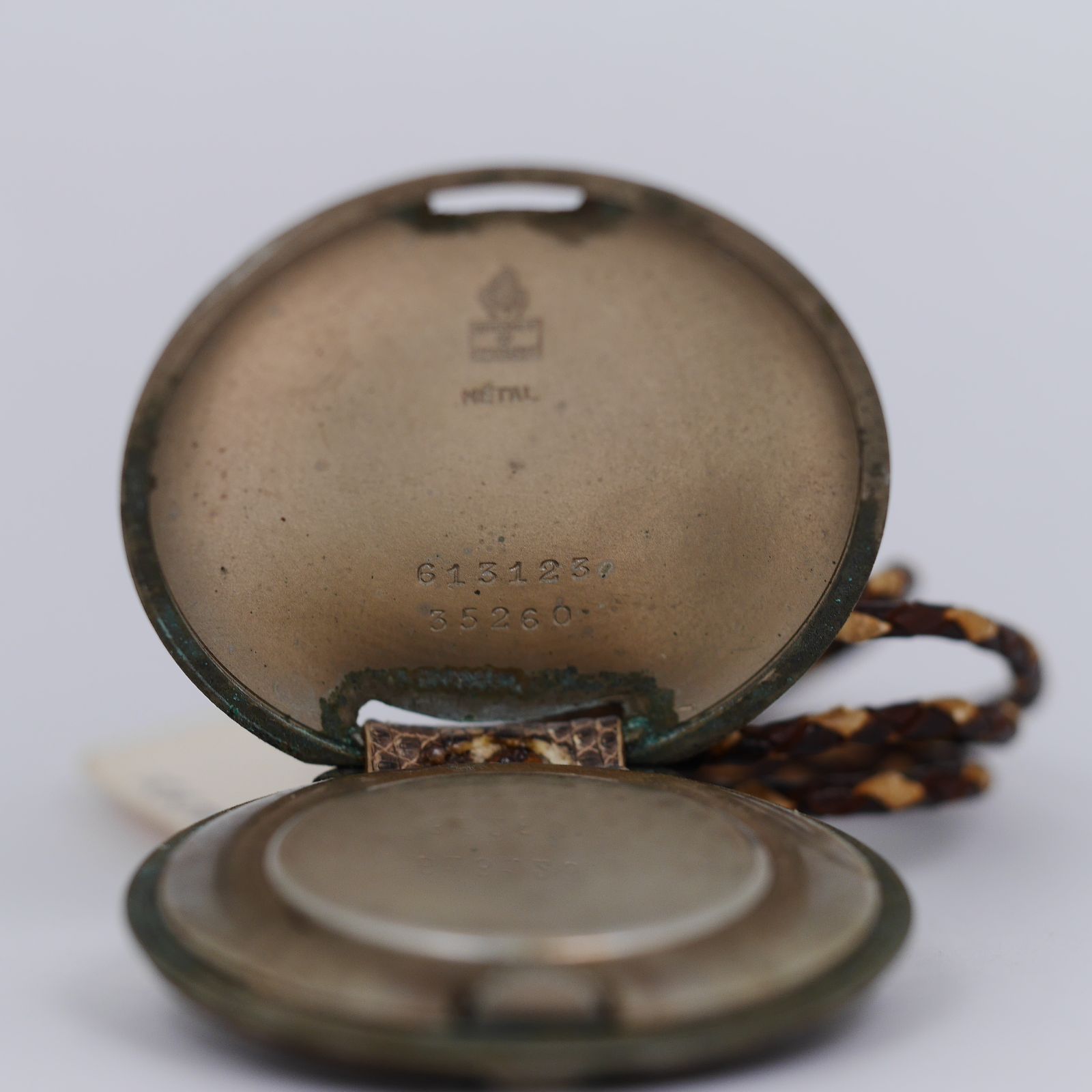 no24 【Art Decoの至宝】【奇跡の逸品】1930s Movado モバード クロノ 