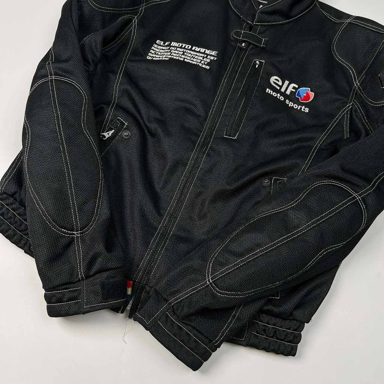 elf エルフ メッシュ ライディングジャケット ライダース サイズ