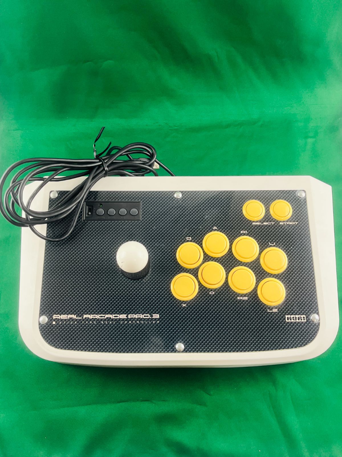 ◇312 【動作確認済み】HORI REAL ARCADE PRO 3 リアル・アーケード・プロ 3 ホワイト アーケード コントローラー 格ゲー