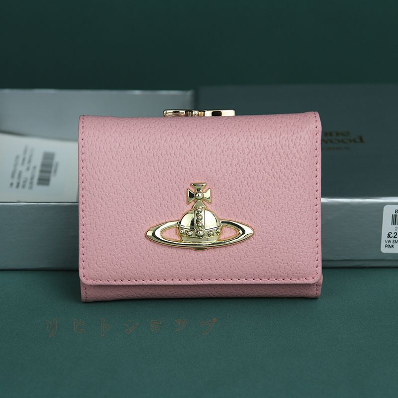 新品 ヴィヴィアンウエストウッド 財布 二つ折り Vivienne