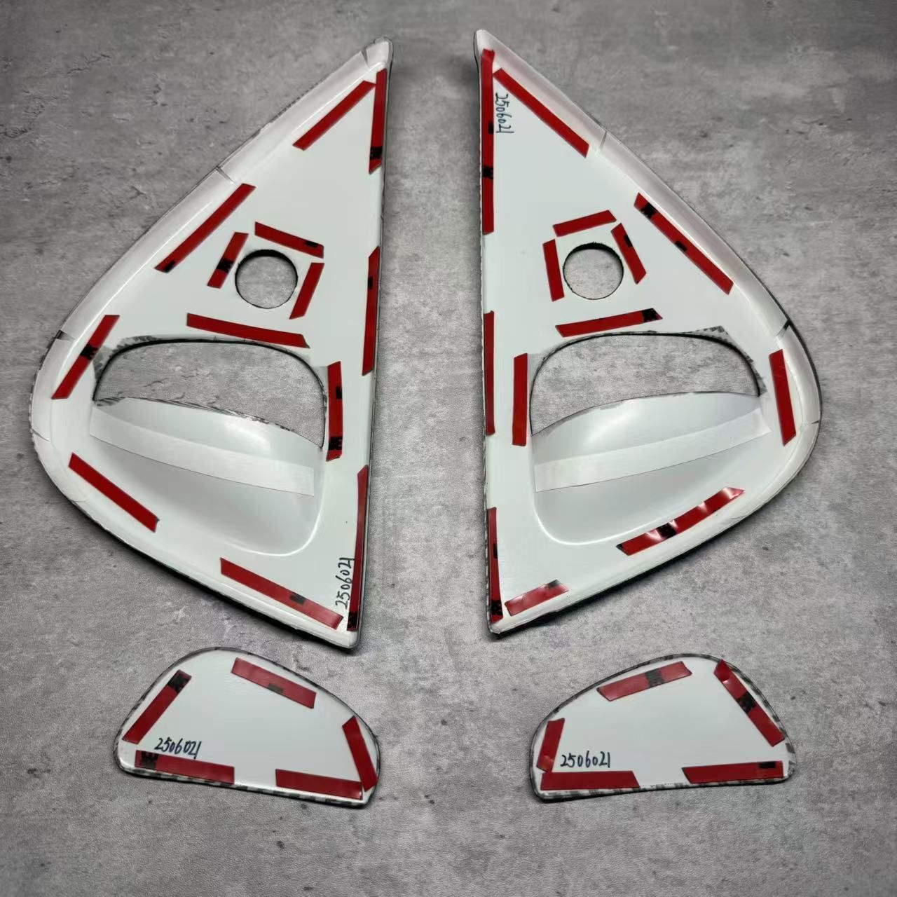 GK FACTORY マツダ RX7 FD3S ドアハンドル カバー ガーニッシュ 左右