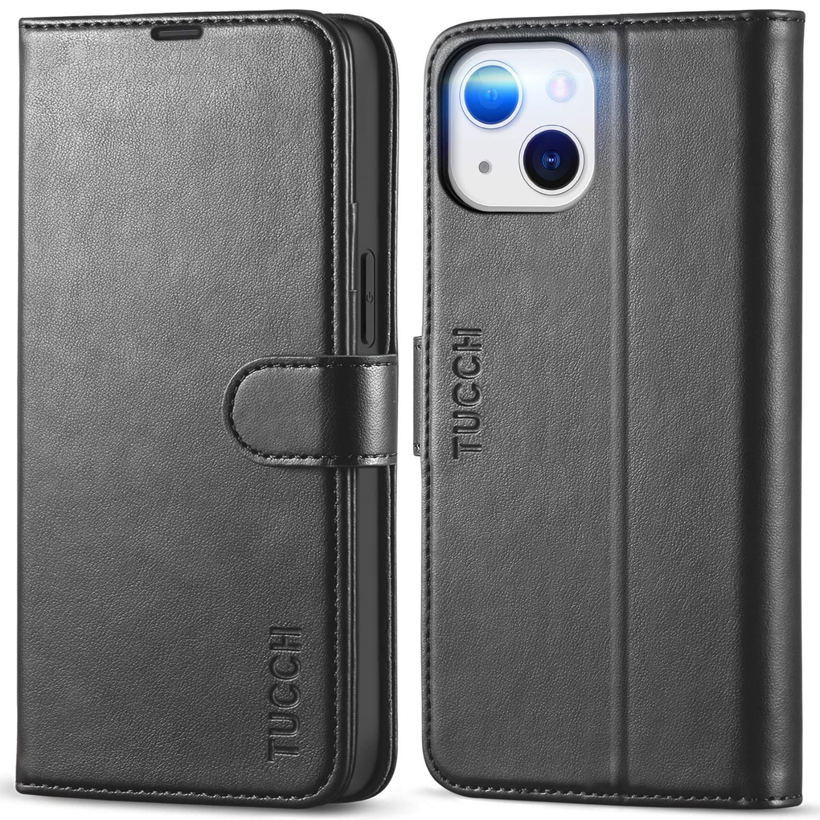 【在庫処分】手帳型 iPhone 13 13 ミニ ケース カード収納 ケース [RFIDブロッキング] 横置きスタンド機能 高級PU合皮 iPhone 柔軟なTPU素材 マグネット式 アイフォン13 対応 ミニ 手帳ケース スマホ