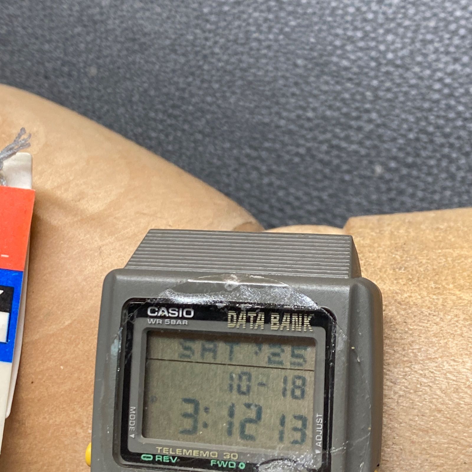 レア 希少 ヴィンテージ 緑ボタン CASIO カシオ データバンク DB-33W