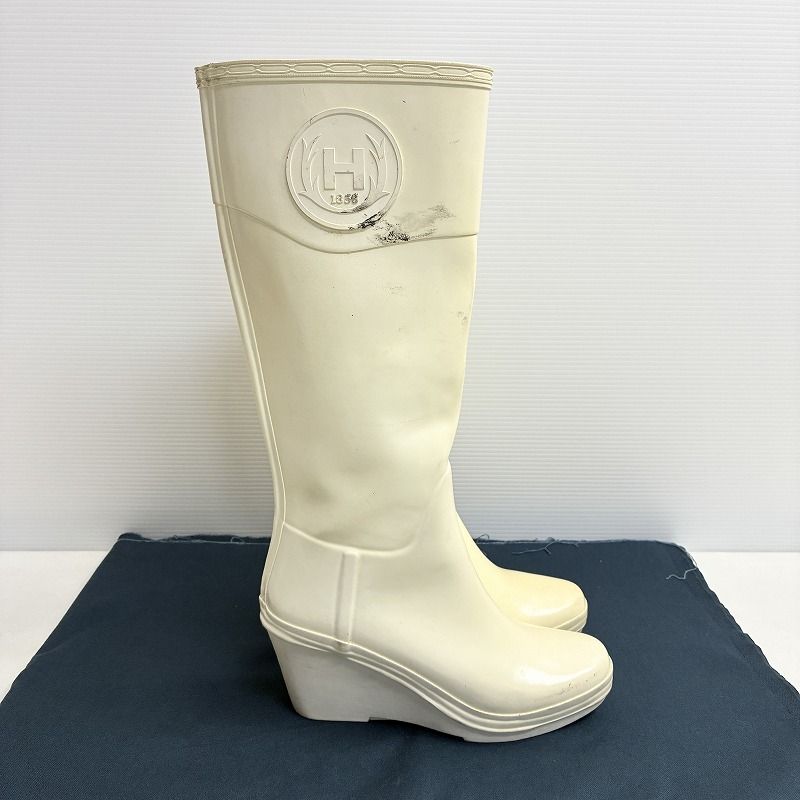 新品未使用　HUNTER  レインブーツ 新品 正規品 HUNTER レインシューズ ショートブーツ UK6 25