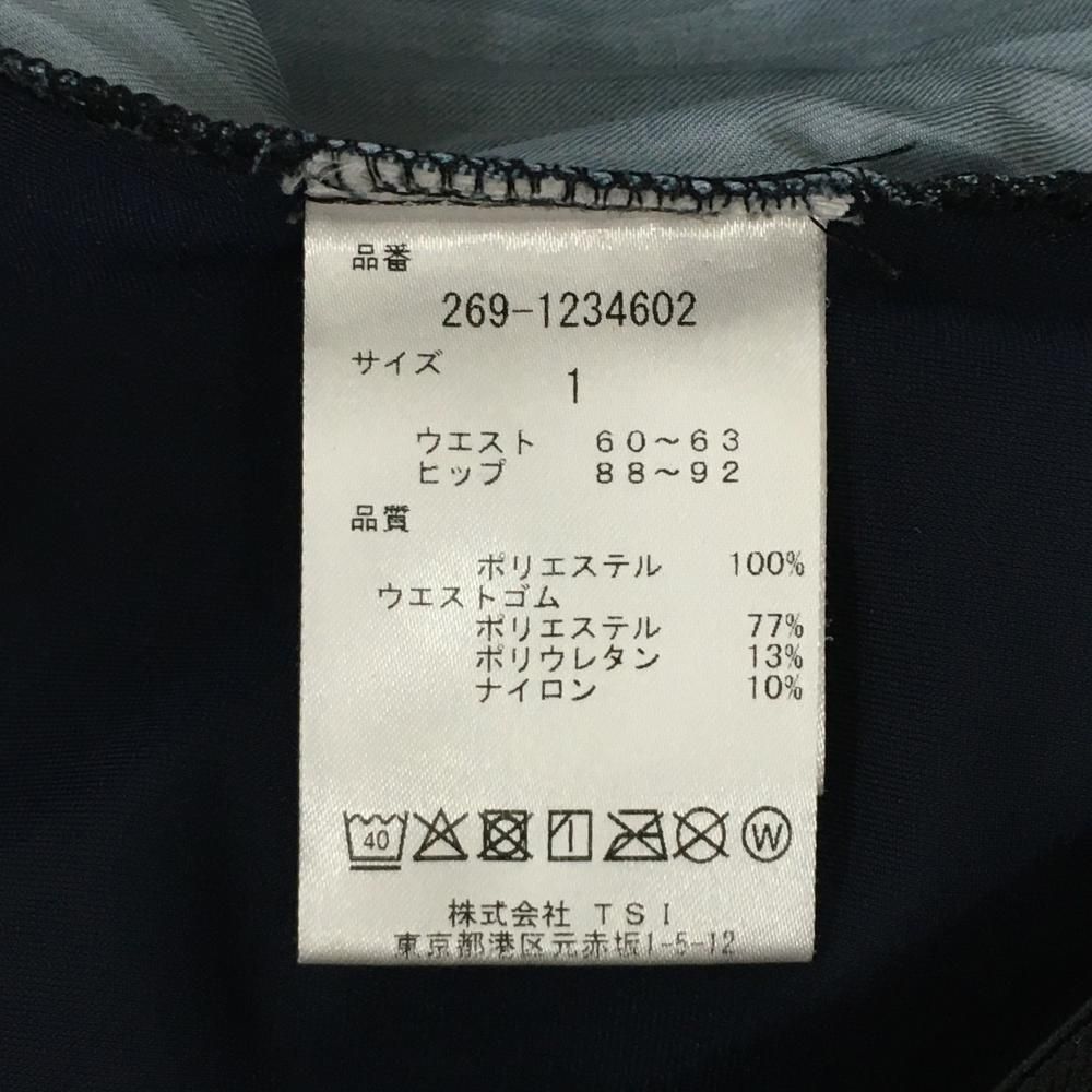 パーリーゲイツPGG☆新品タグ付☆サイズ１レディーススカートビッグロゴ グレー 中古 レディース パーリーゲイツ PEARLY GATES スカート 0(S