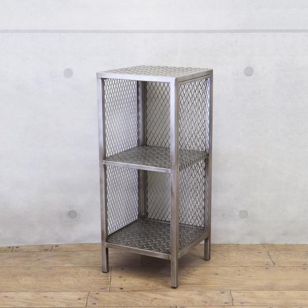 ラタン ミラー付きラック】ヴィンテージ 収納棚 ドレッサー レトロ 籐