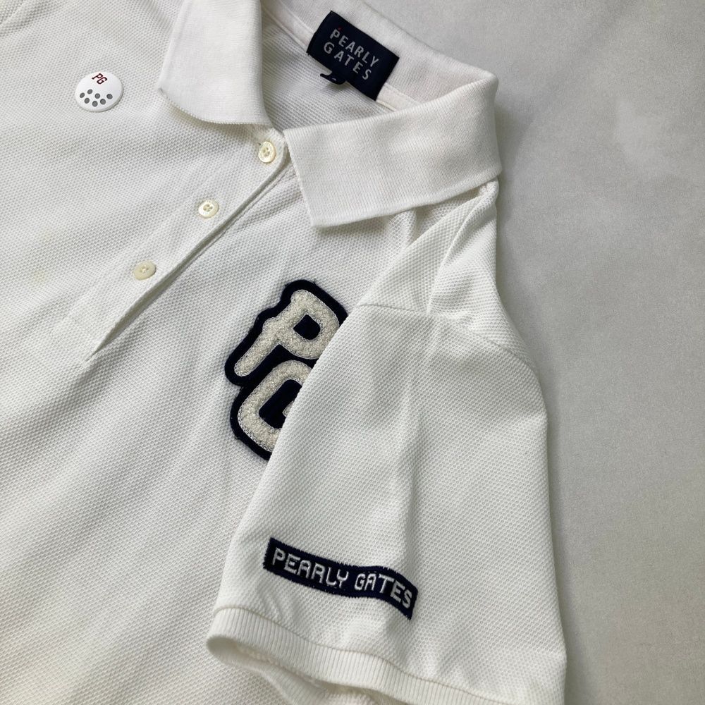 最終値下 美品 パーリーゲイツ ポロシャツ 半袖 2 ホワイト レディース 楽天市場】【PREMIUM SALE 60%超OFF】PEARLY GATES パーリーゲイツ