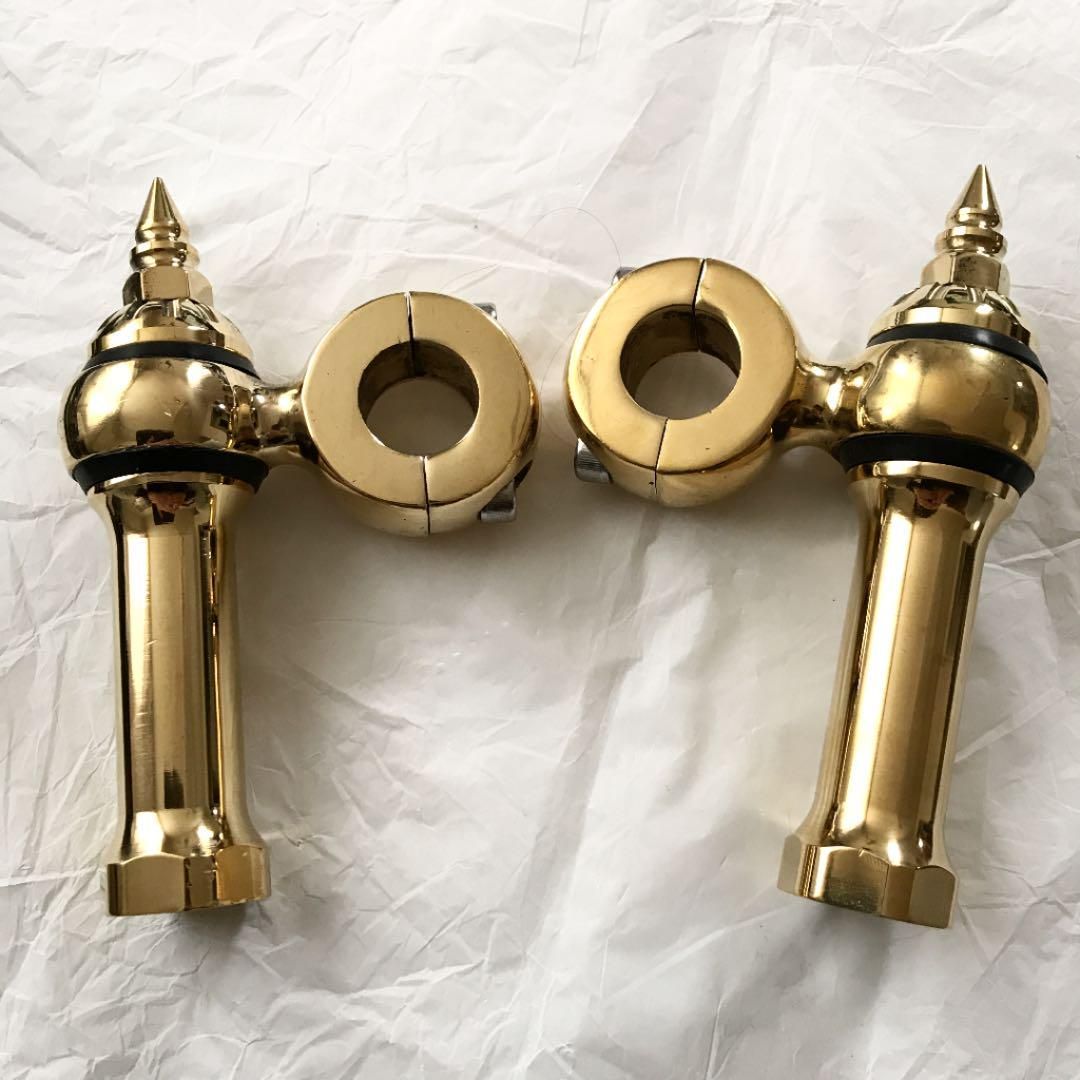 ブラス ライザー ハーレー 1インチ フリスコ 真鍮BRASS ショベル パン 