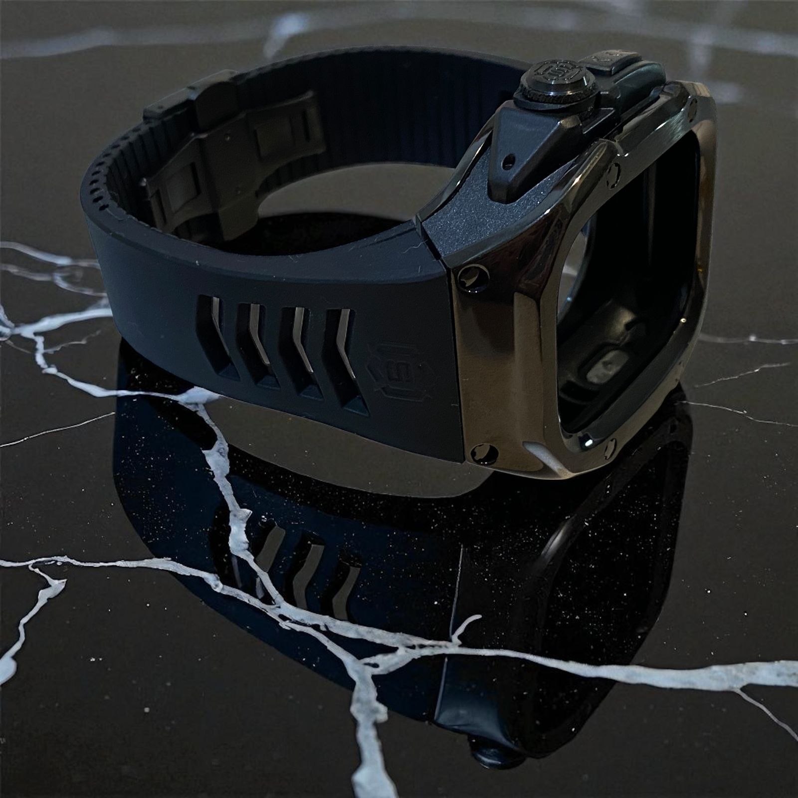 49ステンケースApple Watch Ultra アップルウォッチカバーバンド 1123