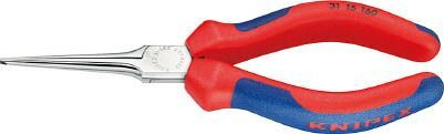 クニペックス(KNIPEX)ニードルノーズプライヤー160mmクロームメッキコンフォート 3115-160
