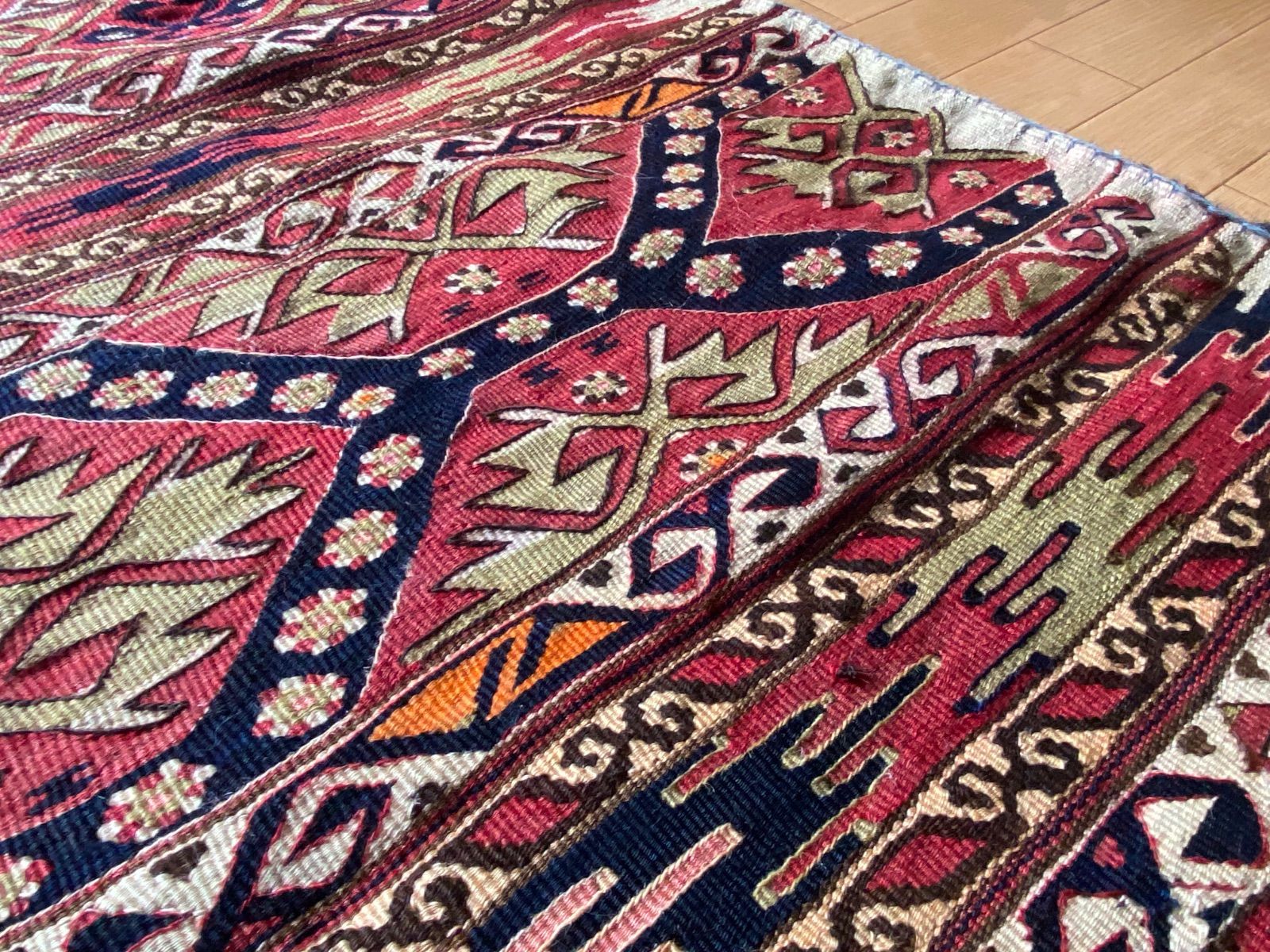 袋状 のオリジナル細かい織りと柄総草木染是非手に入れてください