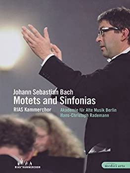非常に良い】Johann Sebastian Bach Motets & Sinfonias [DVD]