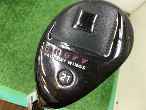 グローブライド ONOFF FAIRWAY WINGS 2014 KURO 21° ユーティリティ UT NS PRO 950GH フレックスS メンズ 男性用 右利き 右用 Cランク ゴルフクラブ