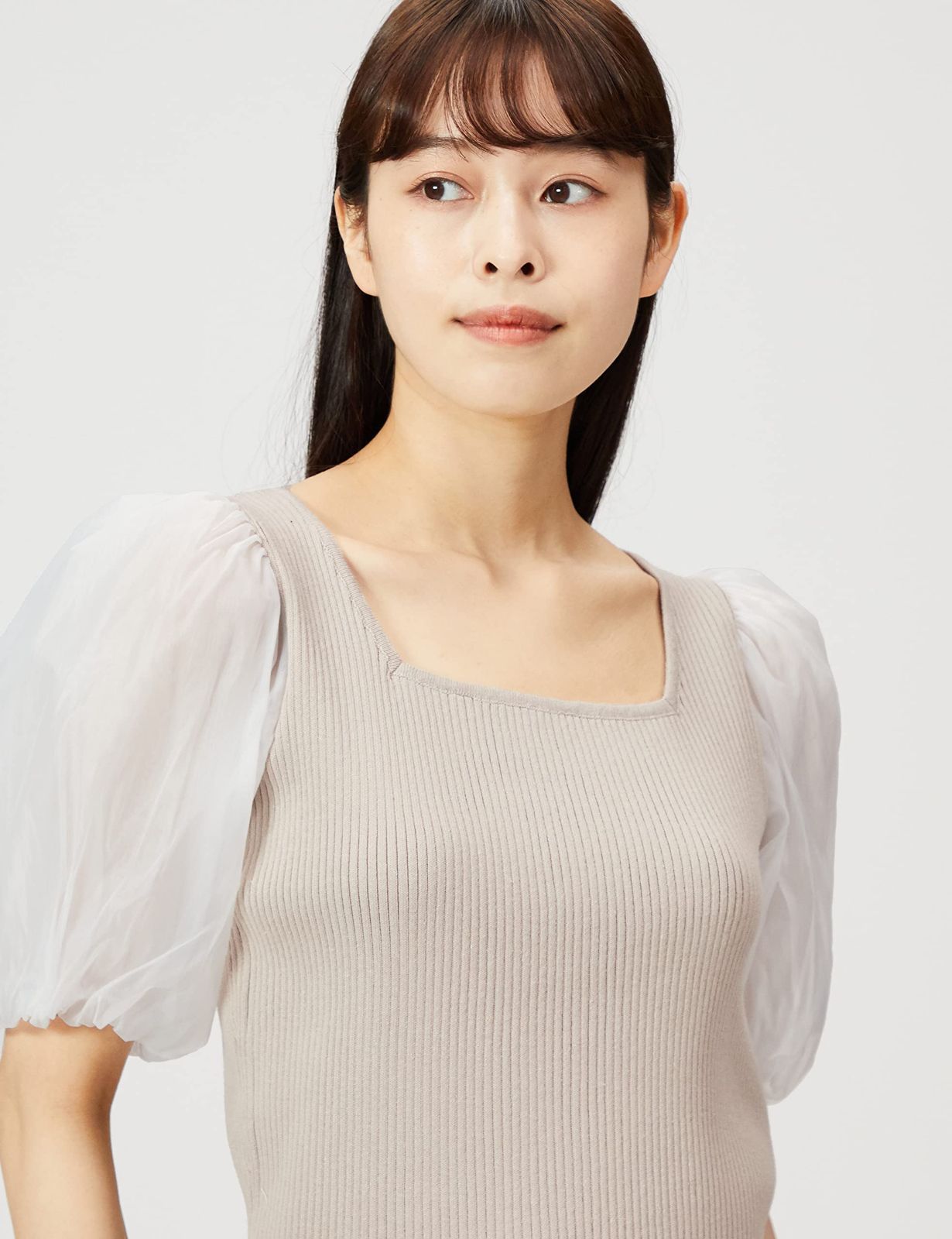  数量 ジル バイ ジルスチュアート セーター ボリュームシアーニット レディース セーター トップス