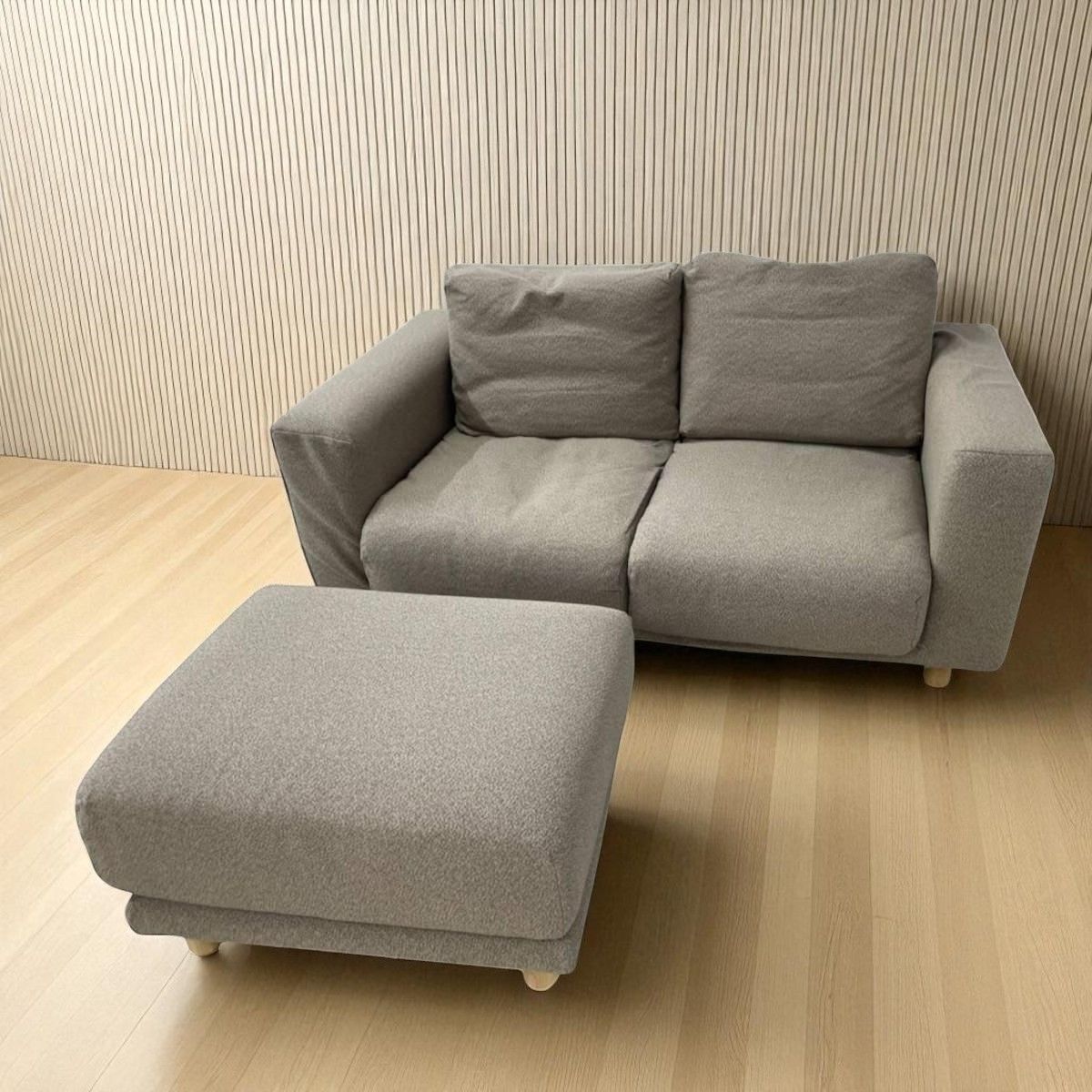無印 ソファ 二人がけ ポケットコイル