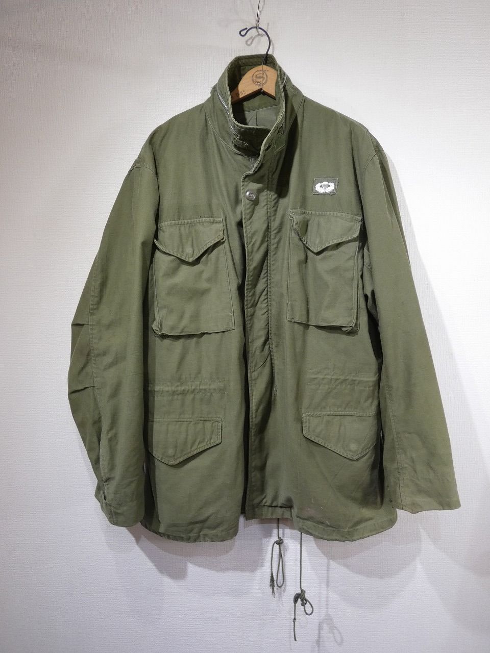 美品】60s 米軍実物 m65 JKT M-SHORT アルミジップ 希少アルミジッパー年代