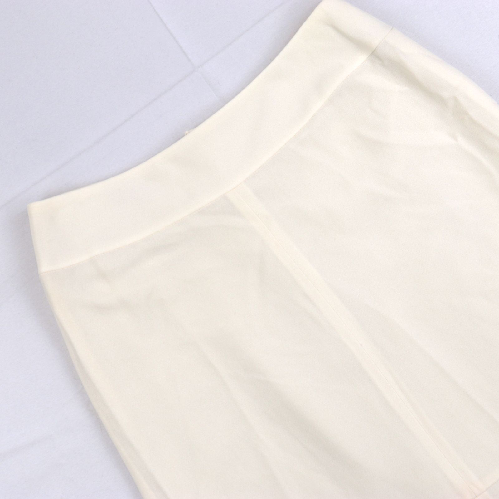 CHANEL シャネルシルクフレアスカート38 美品