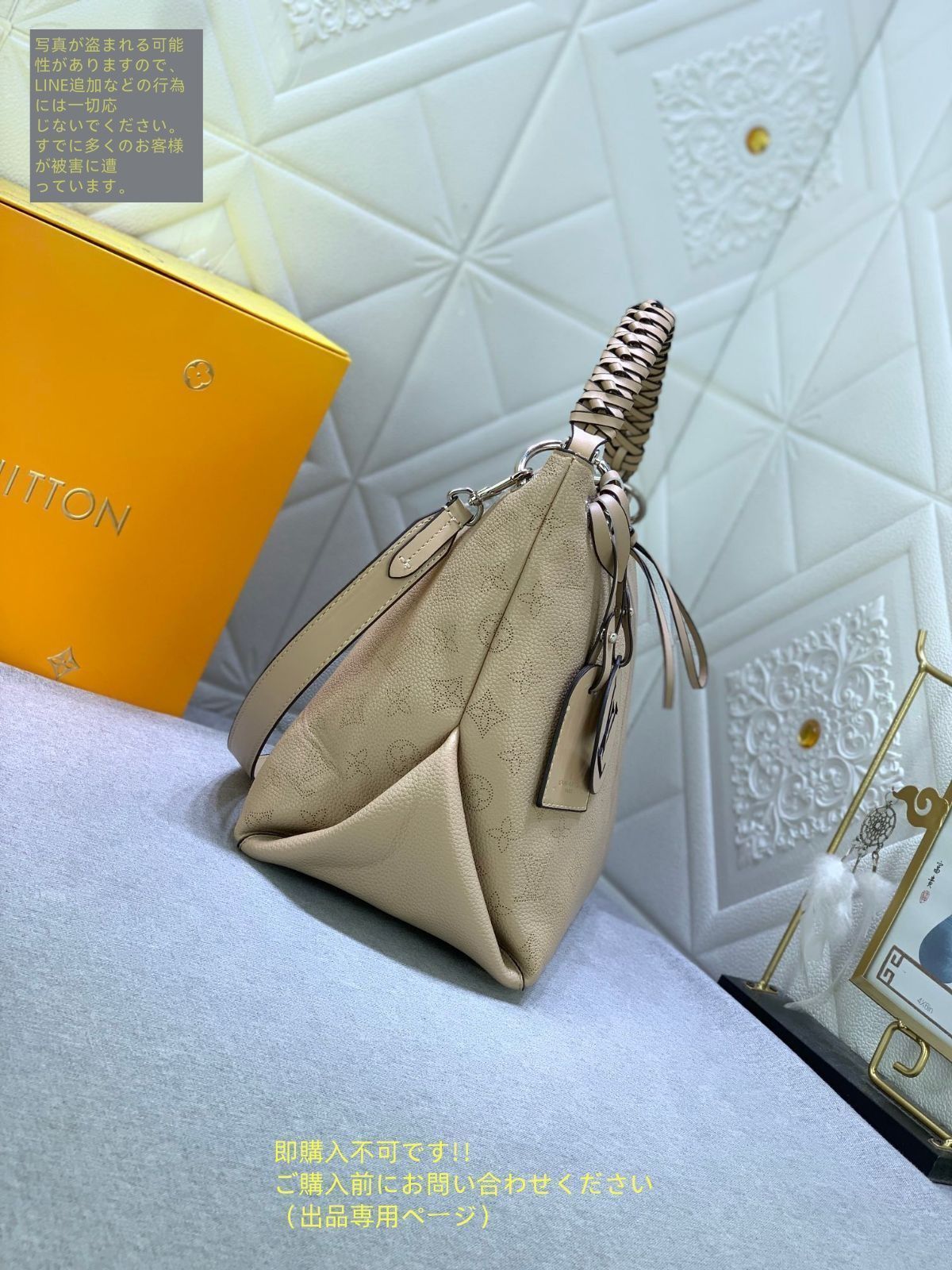 Louis Vuitton モノグラム ハンドバッグ ルイヴィトンオンザゴー PM LV×草間彌生コラボ 43006 赤/白